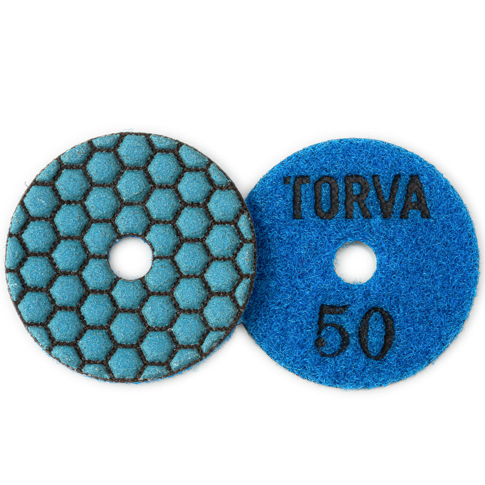 50mm TORVA Dry Polishing Pads