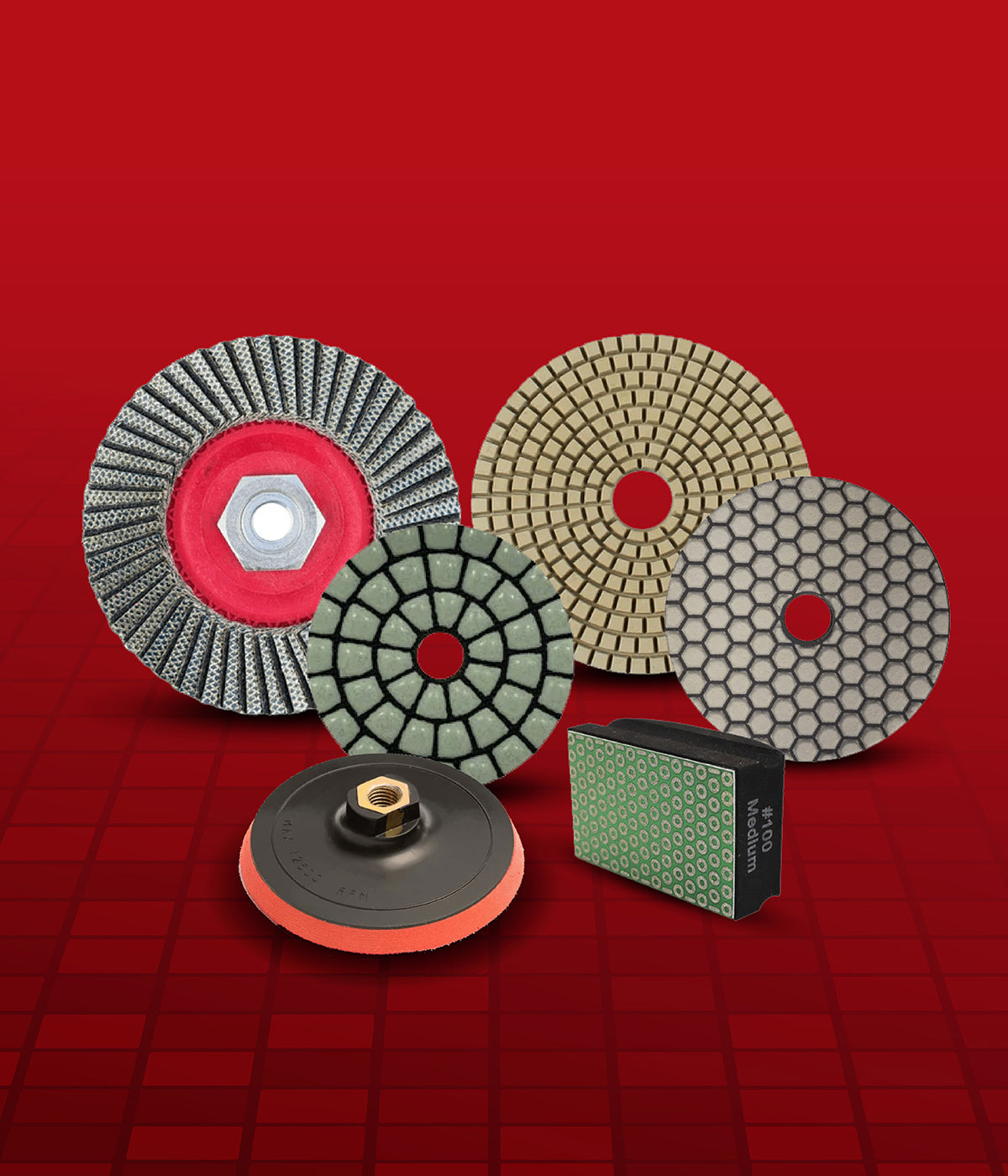 tile polishing tools