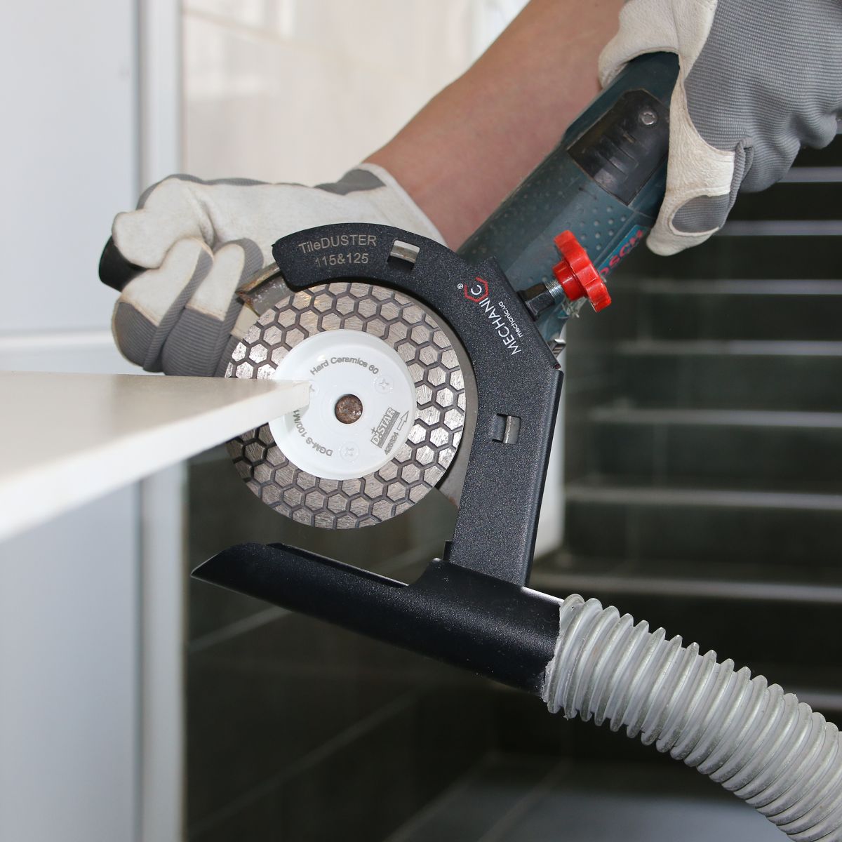 Tile Duster Extraction Grinding Guard for Angle Grinder 115-125mm