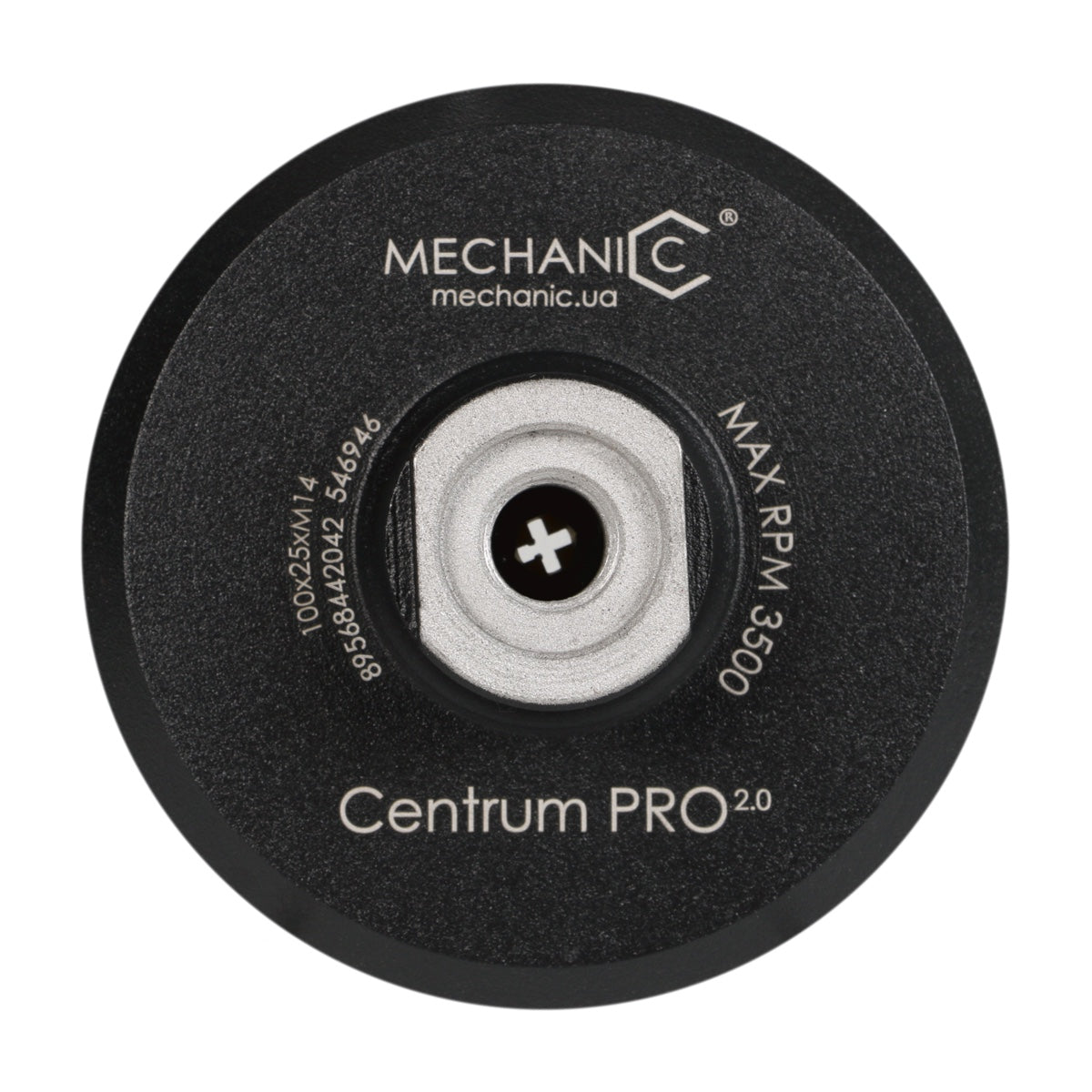 M14 100mm Aluminum Velcro Backing Pad