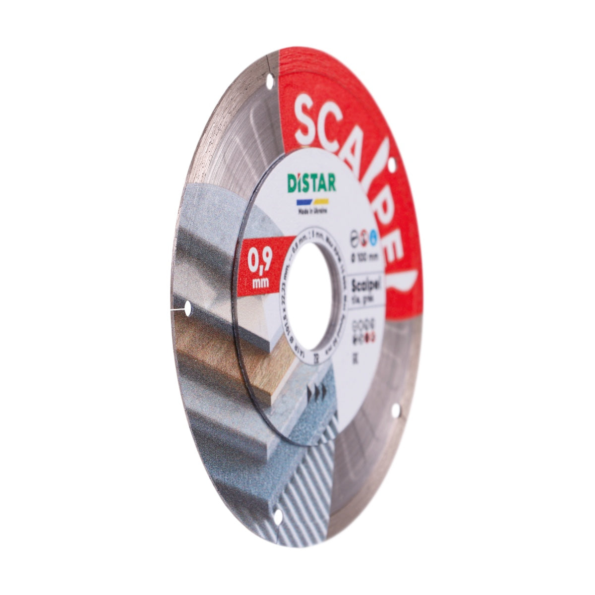 Scalpel Diamond Cutting Blade Distar 101mm x 22.23mm