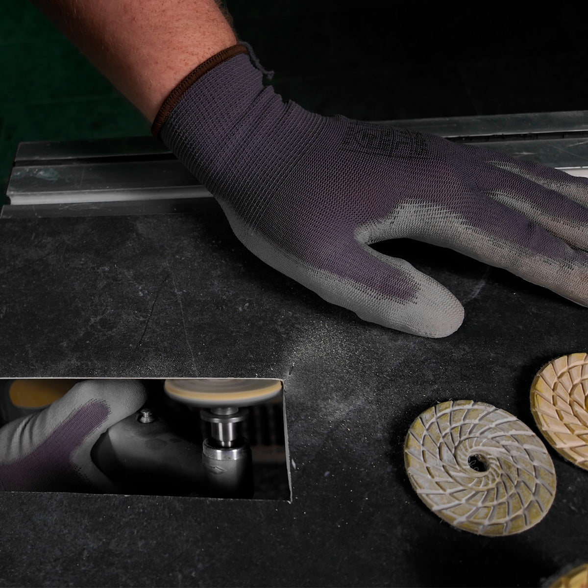 Distar 50mm Porcelain Polishing Pad Grit 2