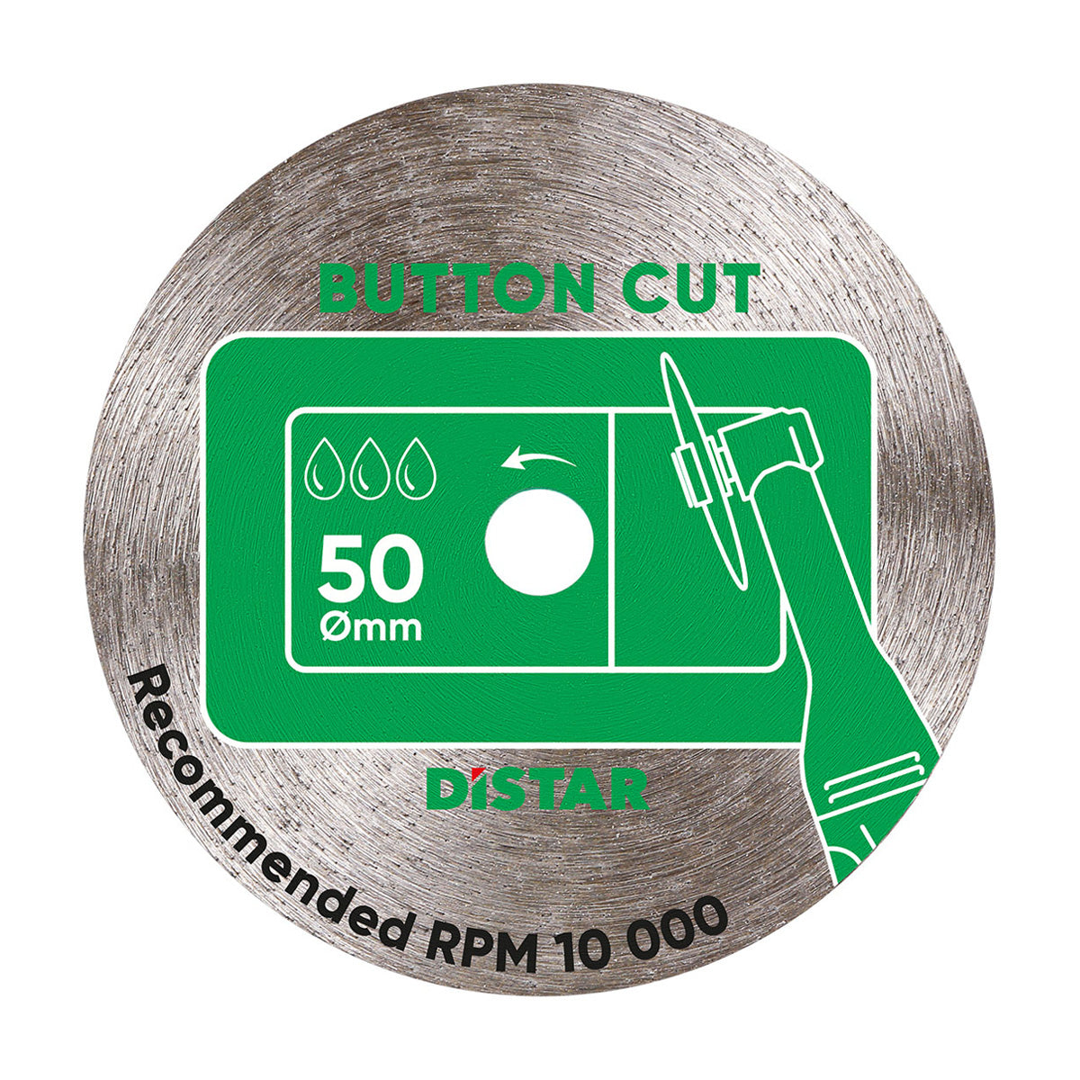 Distar ButtonCut Diamond Cutting Blade 50mm