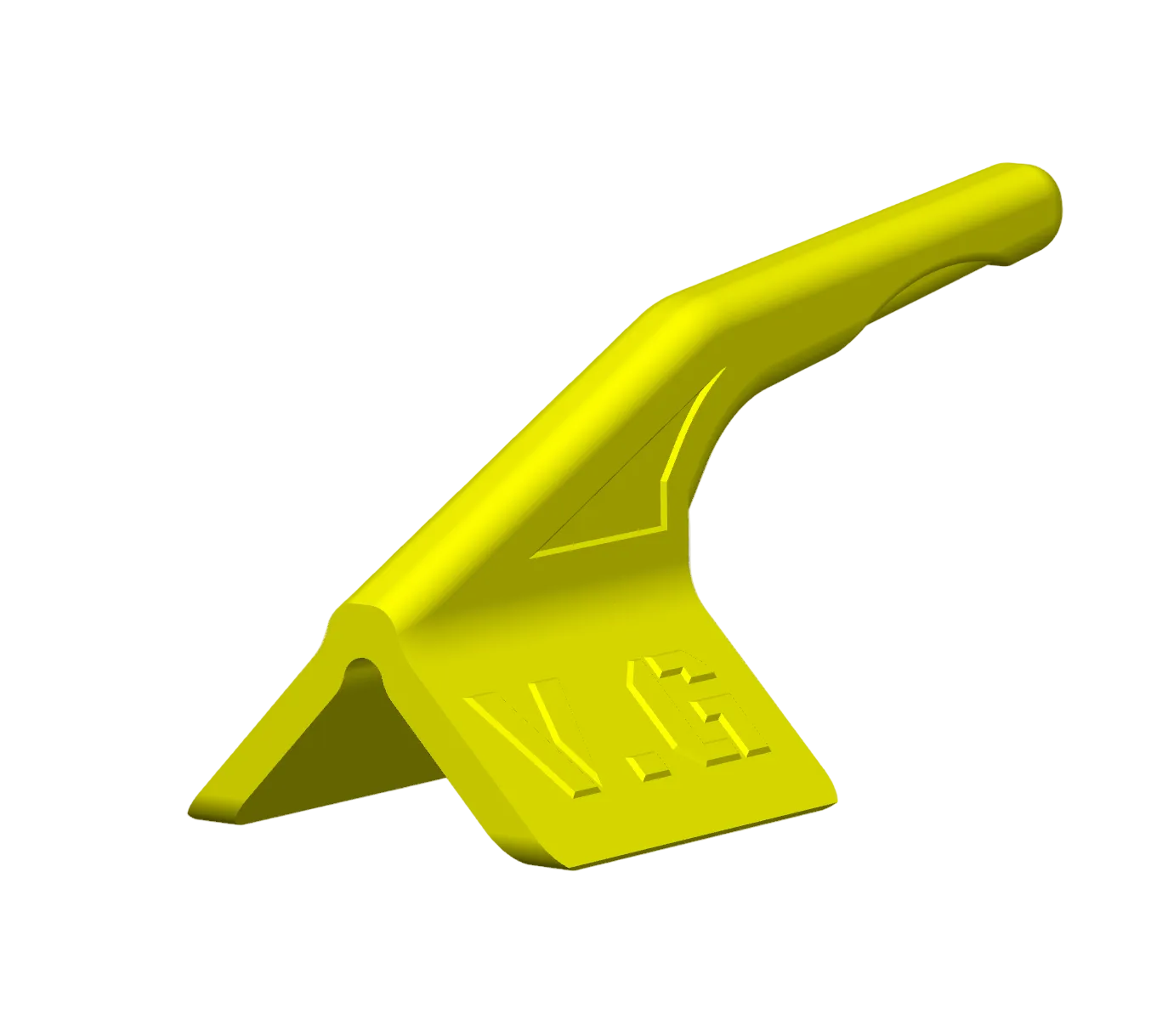 yellow plastic expoxy resin tool