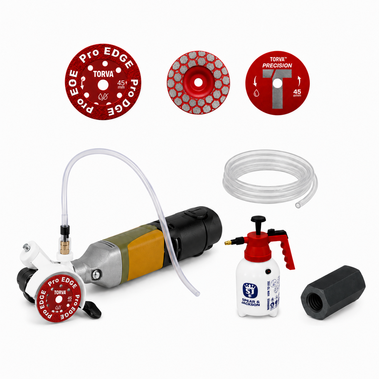 TORVA Water Cooling Porcelain Kit - Proxxon Mini Grinder