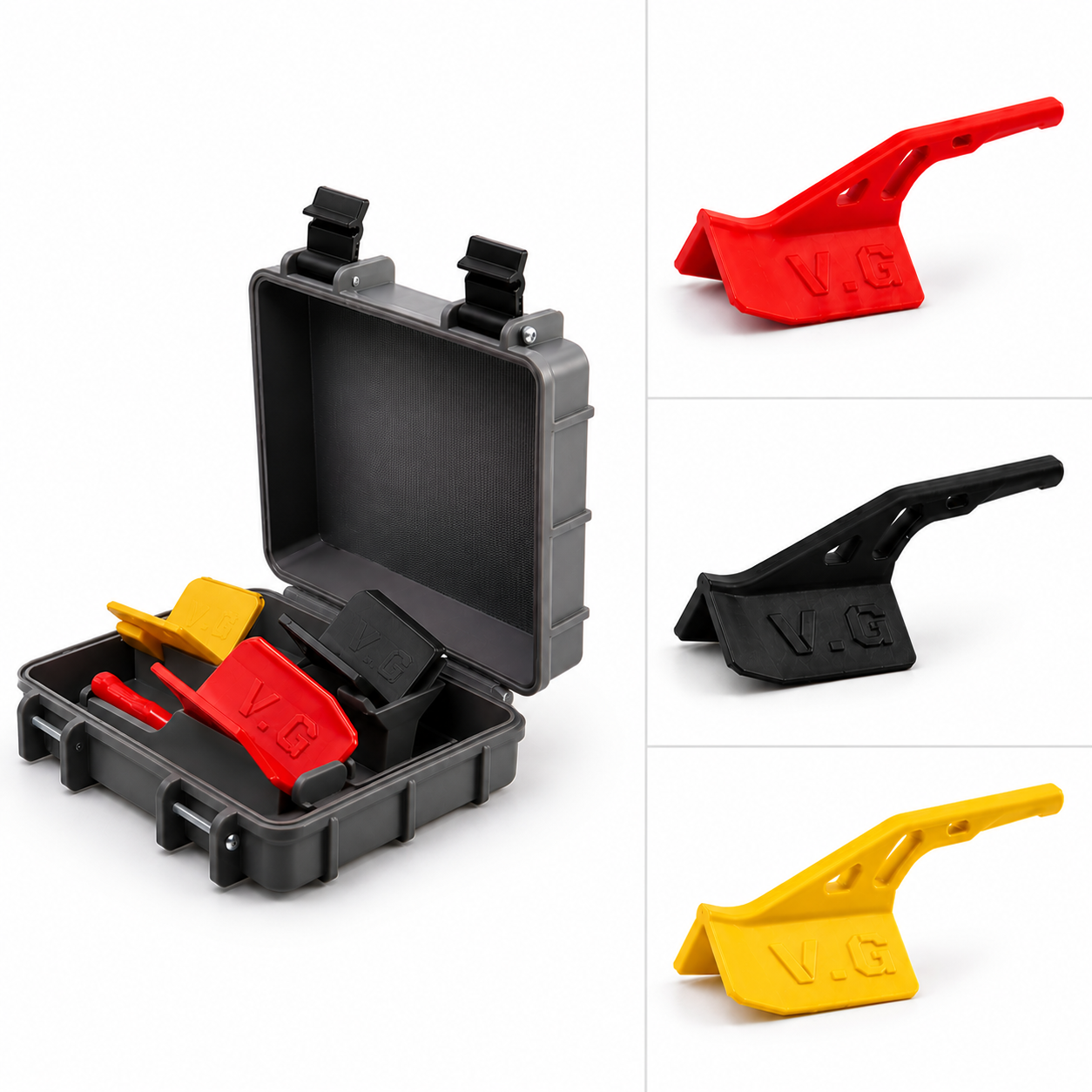 Resin Set of Corner Spatulas V.GRAN
