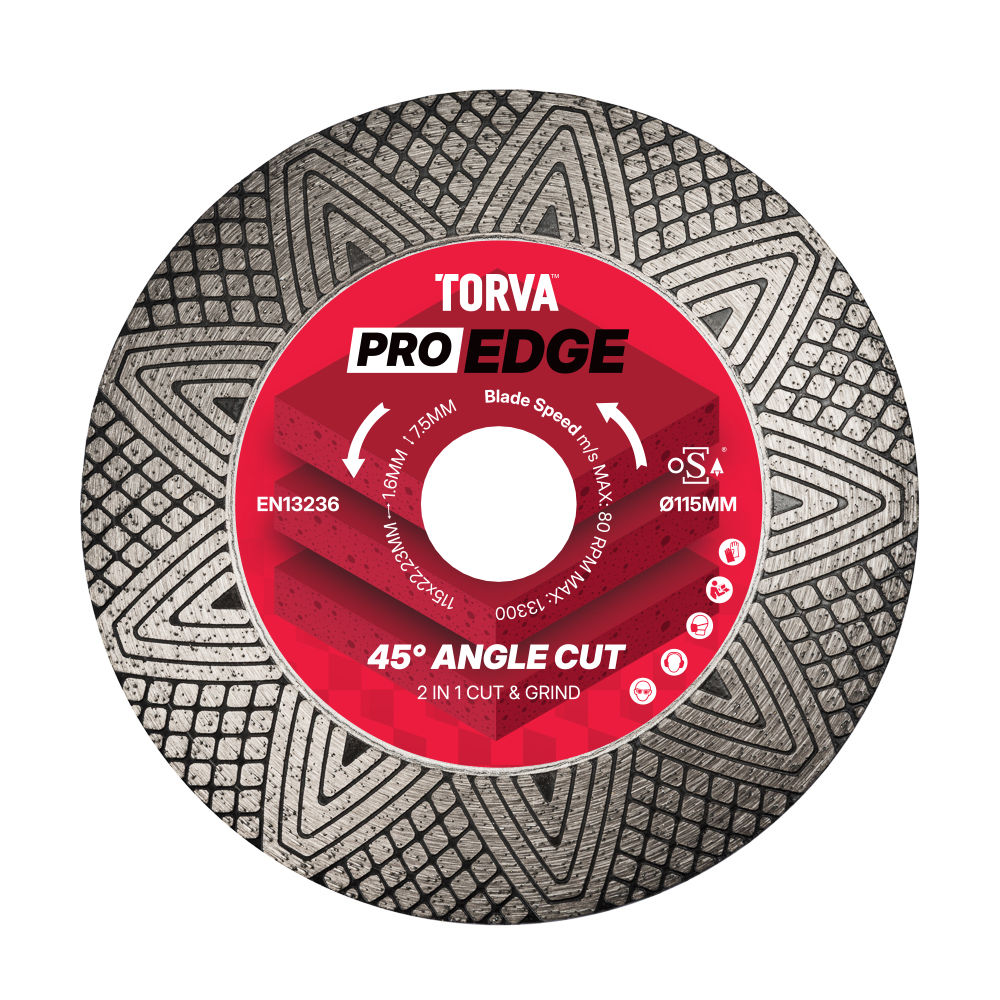 TORVA Jollymont Mitering Diamond Blade 115/125mm