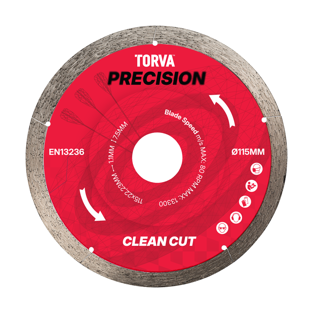 TORVA Precision Diamond Blade 115mm
