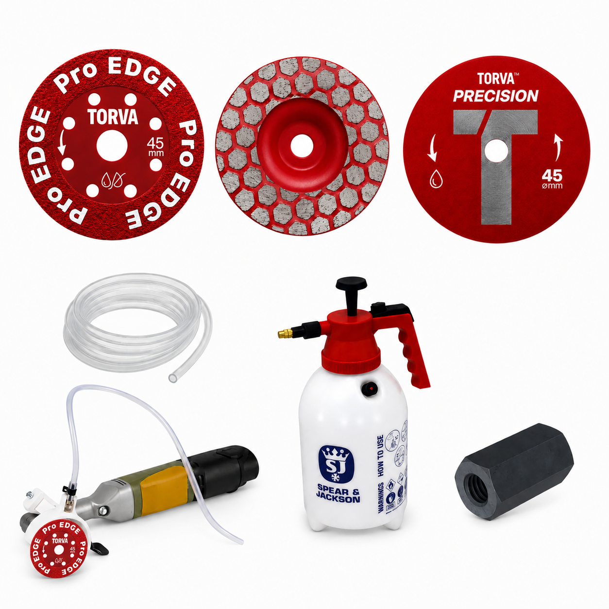 TORVA Water Cooling Porcelain Kit - Proxxon Mini Grinder