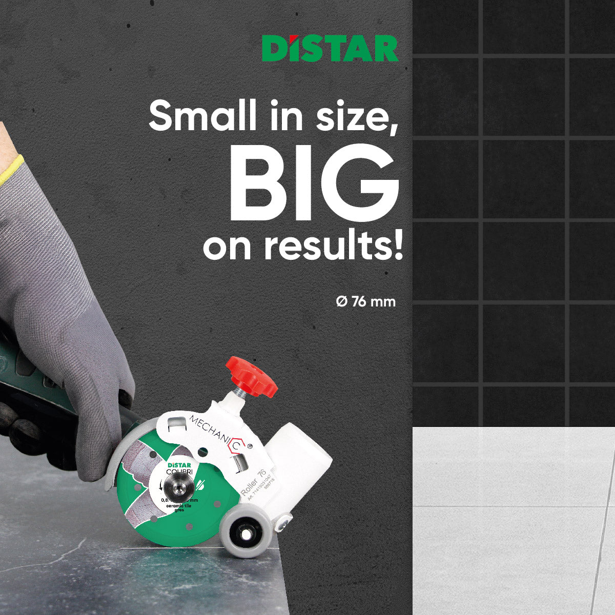 Cutting Dust Guard Mechanic Roller For 76mm Blade